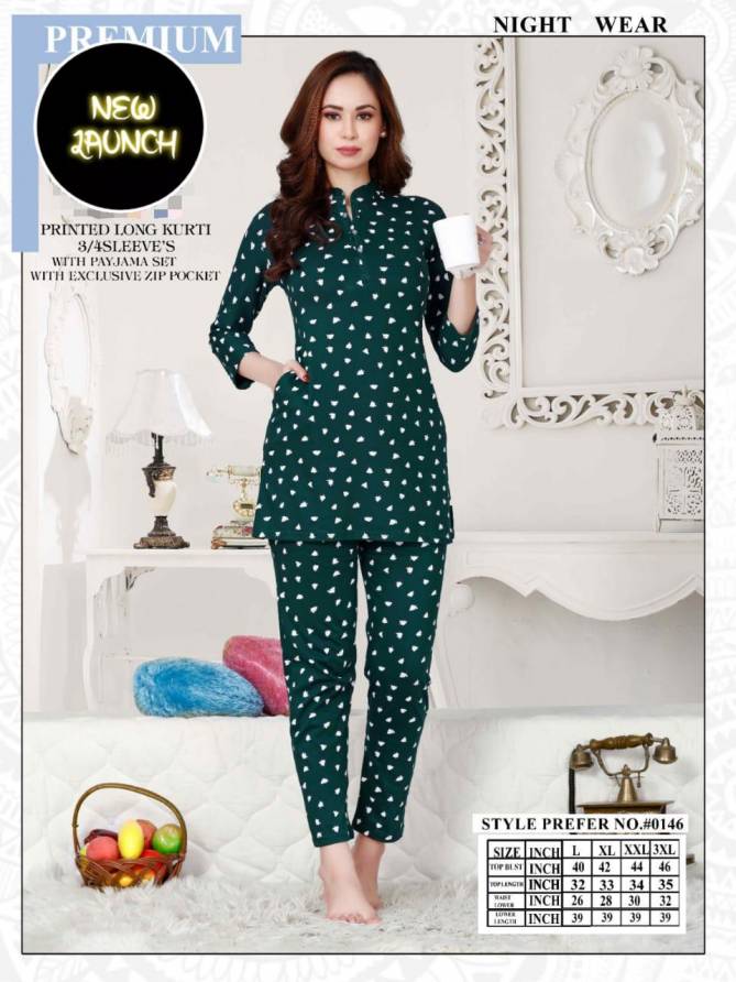 Summer Special Vol At 0416 Printed Night Suits Catalog
